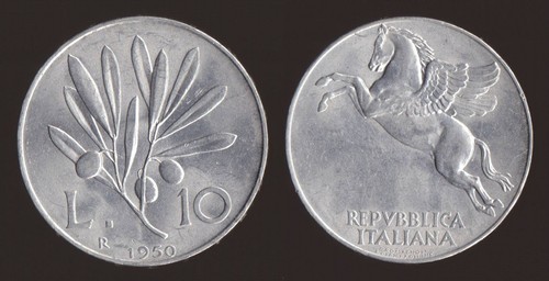 Lire 1950 pegaso - 10, e