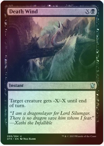 Vento della morte foil - vento,