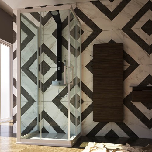 Box doccia pvc profilo - box,