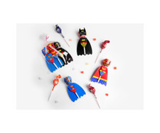 Supporti lecca-lecca supereroi