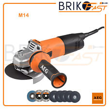 AEG SMERIGLIATRICE ANGOLARE WS 10-125S LK1  FLEX 1000W DIAMETRO 125 + DISCHI