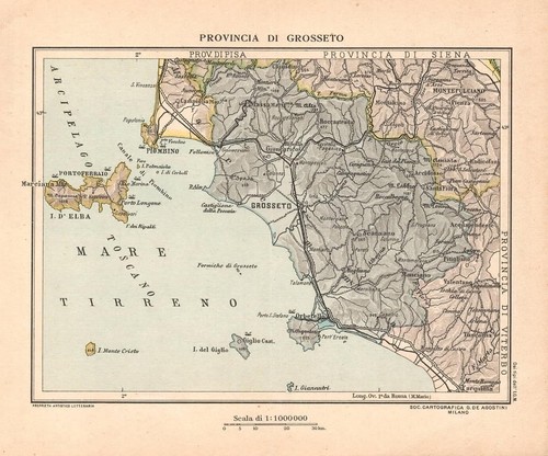 Provincia grosseto carta - di,