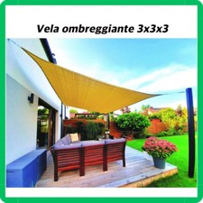 tenda a vela ombreggiante da