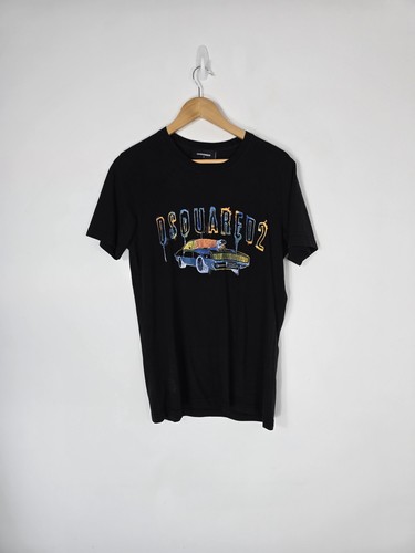Shirt uomo dsquared2 nera - t-shirt,
