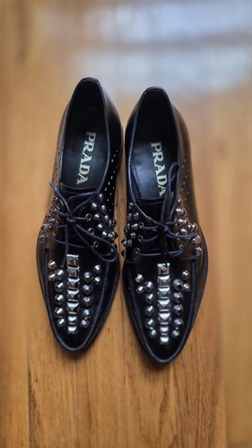 Prada scarpe derby pelle - scarpe,