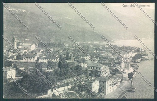 Verbania cannobio cartolina - verbania,