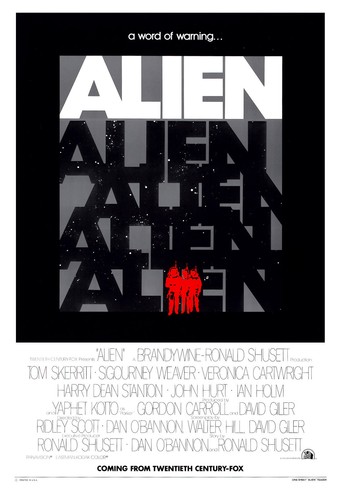 Poster film alien horror - poster,