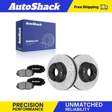 Front Drilled Slotted Brake