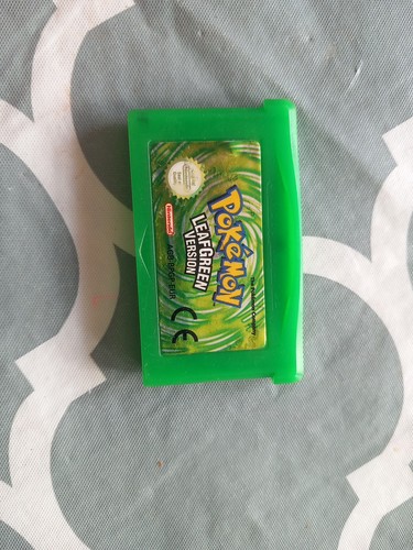 Pokemon verde foglia cartuccia