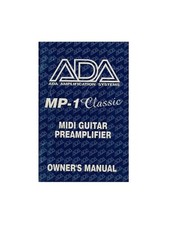 Ada Mp-1 Manuale Di Istruzioni