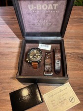 U-Boat U-42 Unicum automatico orologio da uomo cinturino in pelle