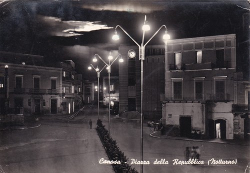 Cartolina bari canosa - bari, ,canosa