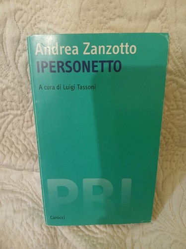 Ipersonetto andrea zanzotto - ipersonetto,