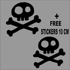 Adesivo CARTOON TESCHIO JAKE IL PIRATA  PRESPAZIATO + ADESIVO DA 10 CM IN OMAGGI