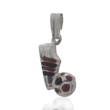 Ciondolo scarpetta con pallone