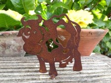 Mucca felice acciaio inox - felice,