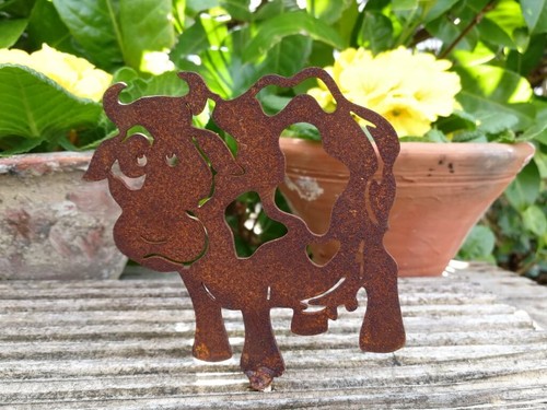 Mucca felice acciaio inox - felice,