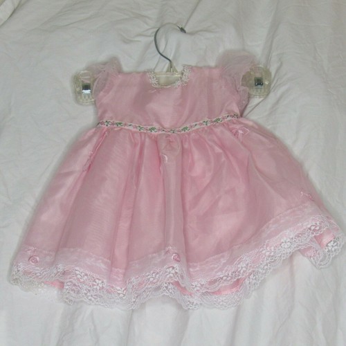 Abito rosa festa neonato