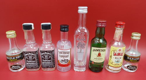 Mini bottiglie liquore - bottiglie,