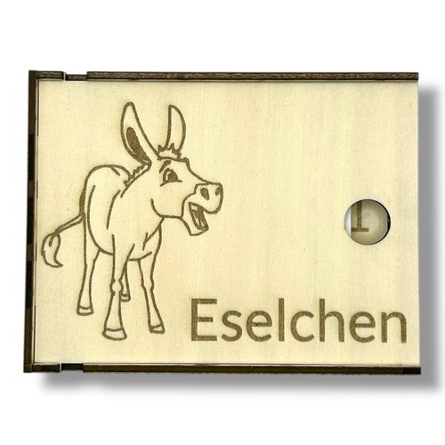 Gioco asino legno - gioco,