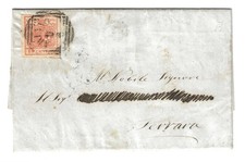 1854 Lombardo Veneto - Lettera