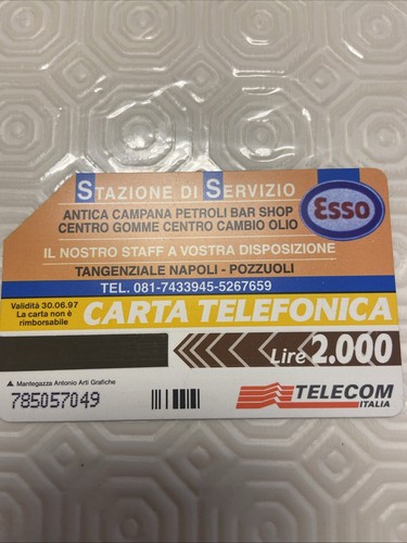 Schede telefoniche antica - telefoniche,