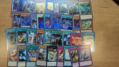 10 card holographic - yu-gi-oh!,