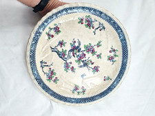 VECCHIA CERAMICA ANTICA INGLESE PIATTO GRANDE LOSOL WARE CHARTLEY  ENGLAND GRANO