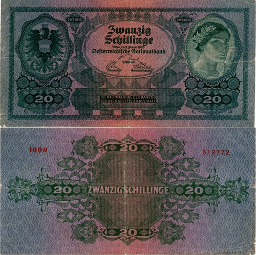 Austria schilling 1 - austria,,