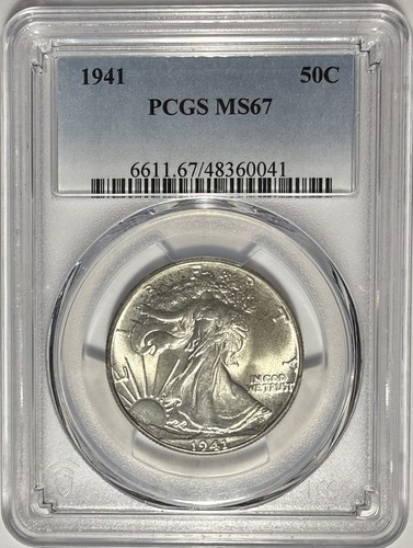 1941 walking liberty mezzo - walking,