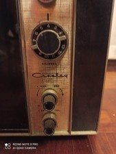 Televisore Crosley anni 60 in bianco e nero. Vintage. Portatile da collezione