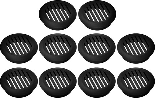 10x griglia aerazione tonda - di,
