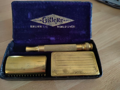Rasoio oro vintage originale - oro,