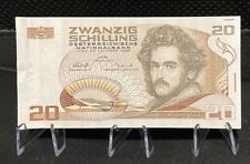 Banconota, Austria 20 Schilling 1986, AU