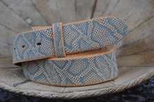 Cintura in pelle "Pitone