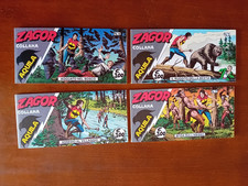 LOTTO ZAGOR  COLLANA AQUILA N.4-5-6-7*****STRISCE INEDITE NUOVE *****