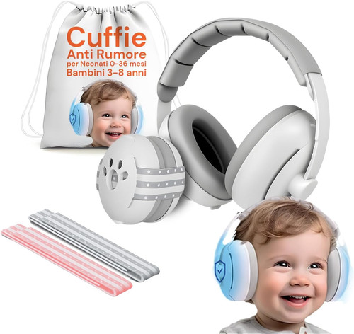 Cuffie antirumore bambini - bambini, 0-8