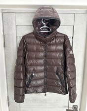 Moncler Bady Giubbotto Piumino Marrone Scuro Donna Taglia 1