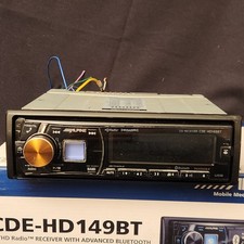 Alpine CDE-HD149BT Ricevitore CD Bluetooth Autoradio Lettore CD Deck Raro