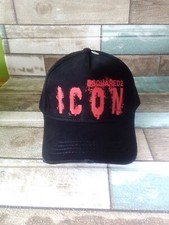 Cappellino Da Baseball Dsquered2 Icon Nuovo Senza Etichetta Mai Usato Regolabile