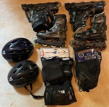 Rollerblades (2 Pairs), Sizes