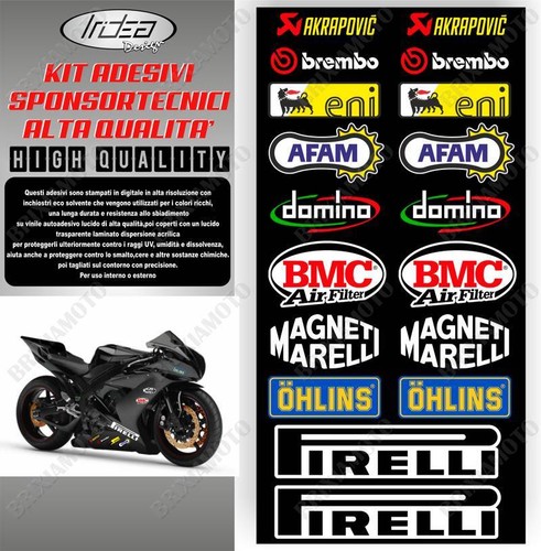 Kit grafiche adesivo sponsor - kit,