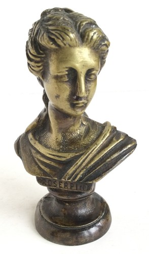 Antico piccolo bronzo - , busto