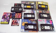 Lotto 8 VHS Musica Litfiba Rem