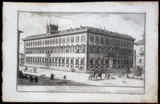 Stampa antica Palazzo Mattei
