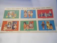 CARTELLA TOMBOLA DELLE BAMBOLE