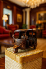 Handmade Coconut Shell Tuk Tuk