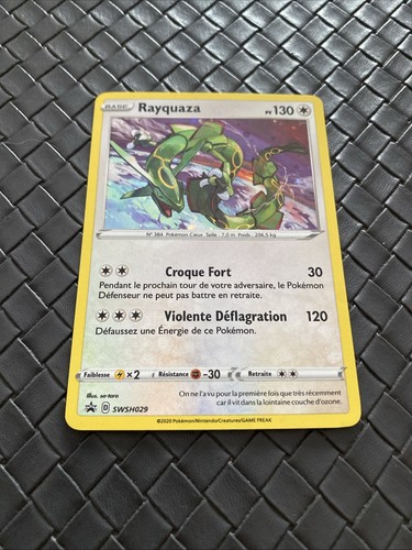 Carte pokémon rayquaza holo - carte,