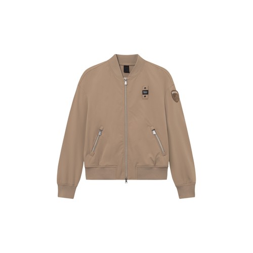 Blauer blousonjacke donna - blauer,
