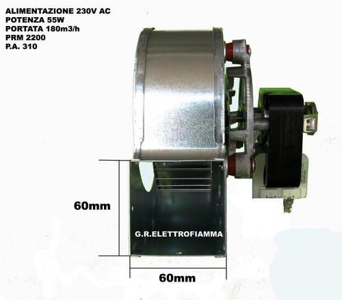 Ventola stufa pellet - ventola, ln2